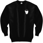 Tassie / Tasmania Fires - Box Crew Sweater - White Logo - front